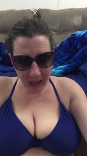 Smoking  got really high! Great cum and grool eating spoon cleanup