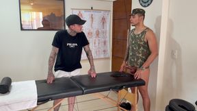 Naughty masseuse made me cum