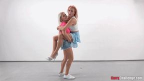 CarryChallenge - Sandra Belle and Brittany - lift and carry (4K)