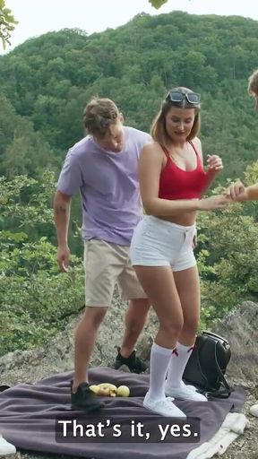 Captivating moment from &quot;CUCK4K. She always dreamt about 2 cocks at once, he dreamt to see it and jerk off&quot;