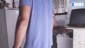 Anal enjoyment with the dirty neighbor - amazing homemade sex!