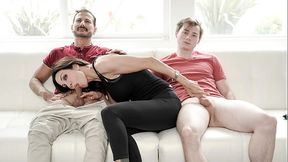 Caring Stepmom Fulfilling Her Stepson and Her Husband'_s Freeuse Needs - Momslave