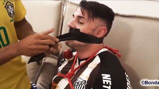 A few mexican fellows tied and ball-gagged from Bondageman now available here in XVideos. Enjoy cool studs in restrain bondage and fighting and bellowing a plenty of for break away!