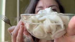dumplings with meat