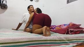 My friend wants to play something very hot and for a whore I fuck her pussy - Creampie - Sucking ass - Porn in Spanish