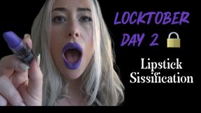 LIPSTICK SISSY FEMDOM FETISH LOCKTOBER