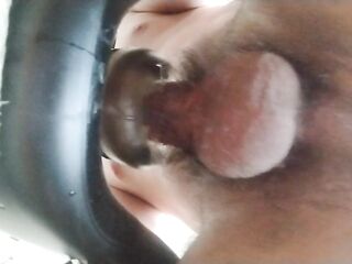 BUSTED A CHUNKY LOAD OF CUM