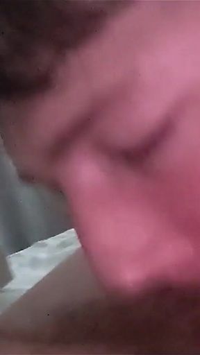 Hot Stepdaddy Pulled Me From the Party and Let Me Blow Him