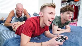 Gaymer twinks fucked (Zayne Bright, Carter DelRey, Jake Lawrence)