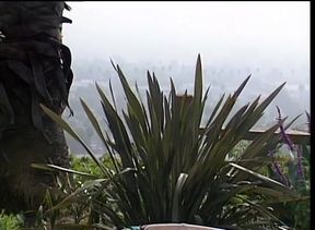 Very sexy vintage couple big cock sucking pussy fucking in the garden