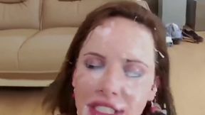 Massive Cumshot Facial Compilation