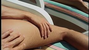 Gay Couple Holiday Pool Fuck - Sunny Outdoor Anal Pounding