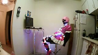 A Festive Christmas Bondage for the Sissy Slut