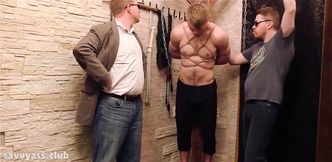 Hot jock gay bondage porn