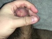 Fan Requested taped my cock and stroked it