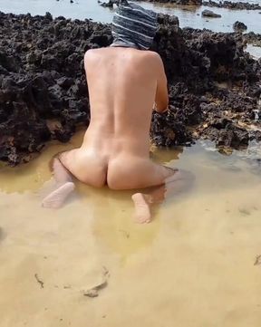 Ladysilva Very Pure Naked on the Beach