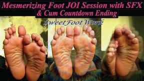 Mesmerizing Foot Trance JOI Session with SFX - Cum Countdown Ending - Are You Going to Be a Good Gooning Footboy and Make it to the End? SweetFootWork Full Length 18 Minutes