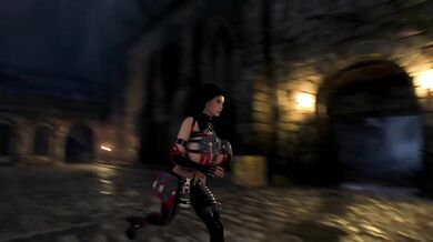 big booty shakes in Resident Evil 4 mod show