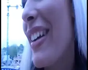 Interviewed and eating pussy in lingerie