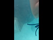 Sexy Spring Break Underwater Bikini Tease
