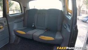 Gorgeous MILF Lady Gang wants a BBC to fuck her inside a taxi