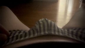 boy found his stepdad s self video of his soft cock premature cumming handsfree