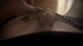 boy found his stepdad s self video of his soft cock premature cumming handsfree