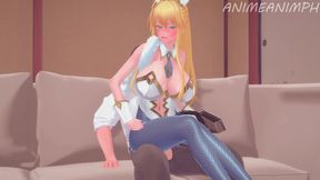 Fate Grand Order Artoria Pendrago Bunny Girl Thigh and Buttjob Until Cumshot - Anime Hentai 3d