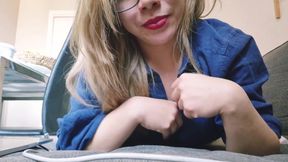 Naughty Girl on the Sofa, Too Hot, Likes to Tease.