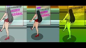 Chica Culona Animacion 2D