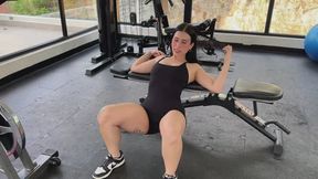 Spanish foreigner I met at the gym fucks me