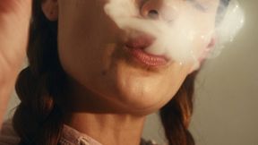 smoking brunetteSmoke & Braid Amateur