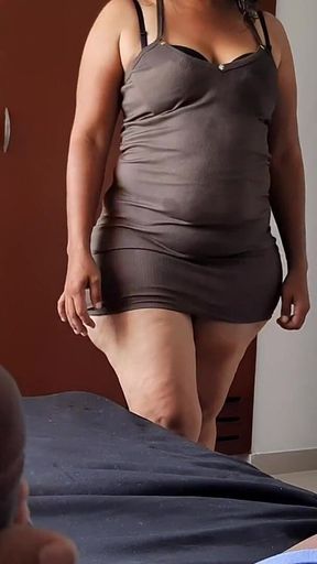 This Big Ass MILF Is a Horny Girl Who Loves to Suck My Big Black Cock