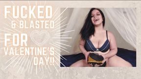 Fucked & Blasted For Valentine's Day!! - POV Gets An Explosive Treat!!