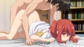 ”Introverted big boobs  finally takes her crush's virginity ◌ HENTAI Porn”