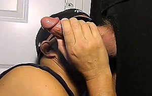 Throbbing cock shoots a huge load (HM)