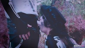 american whorror story - molly pills - halloween huge ass public creampie pov