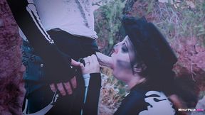 american whorror story - molly pills - halloween huge ass public creampie pov