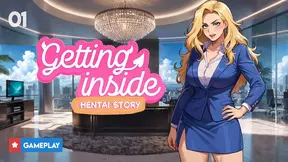 Getting Inside: Hentai Story Begins with Naughty Breast and Lips
