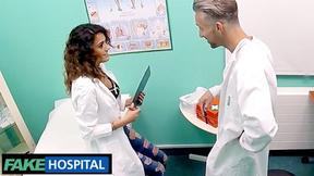 ”Hands-On Lesson: Medical College Girl Explores Male Genitalia”