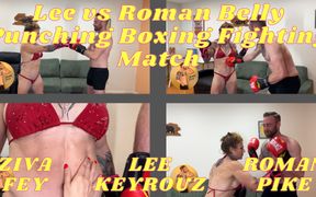 Lee Vs Roman Belly Punching Boxing Fighting Match 4K