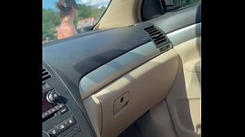 jerking off in very risky public spot
