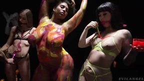 Amirah Adara and Misha Cross's lingerie xxx