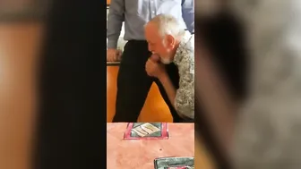 Silver Daddy Gives Passionate Blowjob to Younger Stud