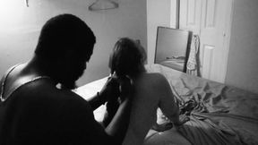 Wild sexy thick ass white girl breaks the bed with bbc
