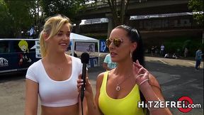 HITZEFREI Gamer girl Anny Aurora fucking a stranger