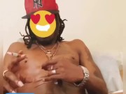 Smokin and Strokin..a Shorty bussed a Good ass Nutt too.