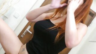 Euro Babe's Sensual Masturbation - Hot Blonde Striptease & Sex Toys