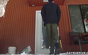 Troye Jacobs gets rimmed by Adam Ramzi inside his cabin