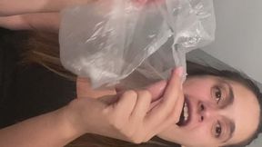 Bag popping very noisy